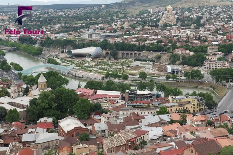 Tbilisi Old Town Kura River